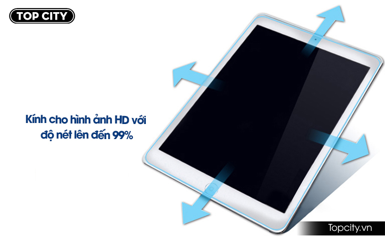 Kính cường lực 9H siêu mỏng cho iPad Mini 4 3